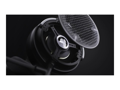 Corsair | VIRTUOSO PRO | Słuchawki Gamingowe | Przewodowe | Nauszne | Mikrofon | Węgiel