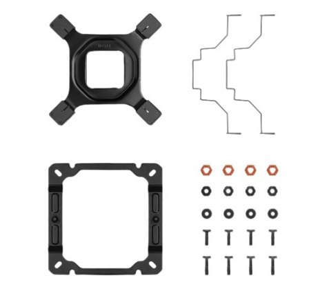 Deepcool | Chłodnica powietrza procesora | AK400 Zero Dark | Intel, AMD