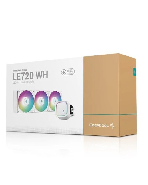 Deepcool | LE720 All-in-one | Biały | Intel, AMD | Chłodzenie cieczą procesora CPU