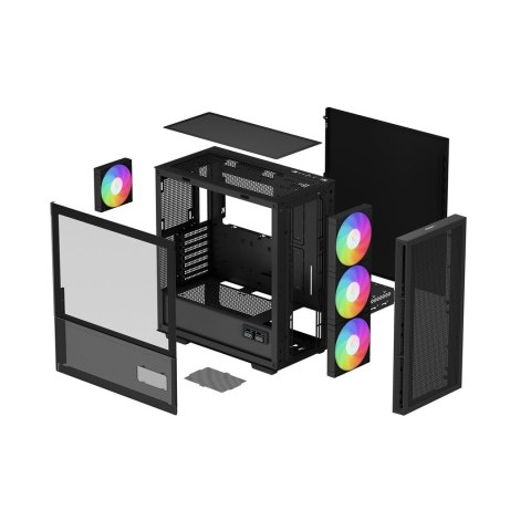 Deepcool | MID TOWER CASE | CH560 Digital | Side window | Black | Mid-Tower | Power supply included No | ATX PS2