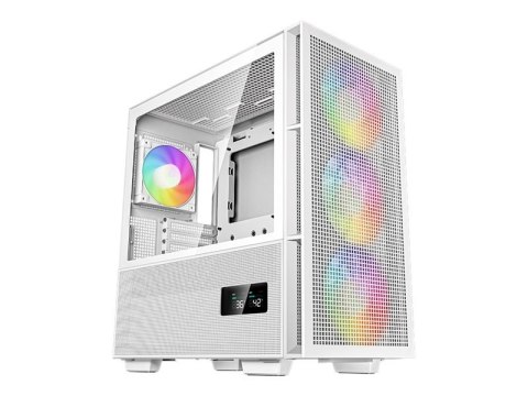 Deepcool | MID TOWER CASE | CH560 Digital | Side window | White | Mid-Tower | Power supply included No | ATX PS2