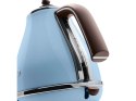 Delonghi Kettle KBOV 2001.AZ Standard 2000 W 1.7 L Stainless steel 360° rotational base Azure