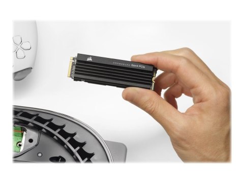 Dysk SSD Corsair MP600 PRO LPX 1000 GB PCIe Gen 4×4 M.2 2280 | Prędkość odczytu 7100 MB/s, zapisu 5800 MB/s