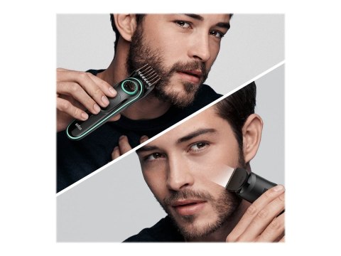 Golarko-strzyżarka Braun BT3340 z precyzyjnym pokrętłem i maszynką Gillette ProGlide, Czarna