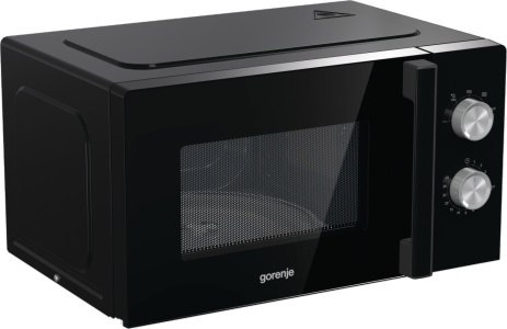 Gorenje | MO17E1BH | Kuchenka mikrofalowa | Wolnostojąca | 17 L | 700 W | Czarny