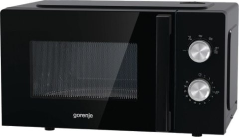 Gorenje | MO17E1BH | Kuchenka mikrofalowa | Wolnostojąca | 17 L | 700 W | Czarny
