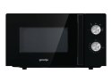 Gorenje | MO17E1BH | Kuchenka mikrofalowa | Wolnostojąca | 17 L | 700 W | Czarny