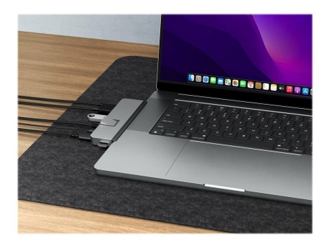 HiperDrive DUO PRO 7-w-2 USB-C Hub dla MacBook Air/Pro 2016-2020 | Porty Ethernet LAN (RJ-45) 1 | Ilość portów HDMI 1