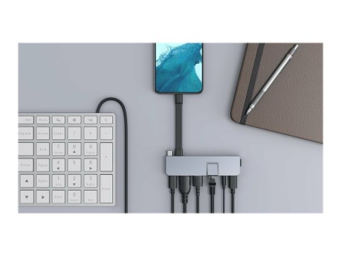 HiperDrive DUO PRO 7-w-2 USB-C Hub dla MacBook Air/Pro 2016-2020 | Porty Ethernet LAN (RJ-45) 1 | Ilość portów HDMI 1
