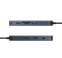 Hyper HyperDrive EcoSmart Gen.2 Dual HDMI USB-C 11-in-1 Hub w 140 W PD3.1 Pass-Thru - For MST enabled devices