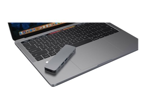Hyper HyperDrive USB-C 7-in-1 Laptop Form-Fit Hub - Space Grey