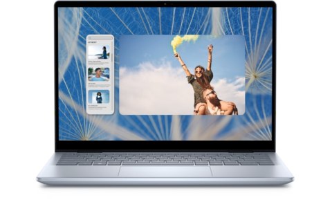 Inspiron 14 2w1 | Ice Blue | 14 " | WVA | Ekran dotykowy | FHD+ | 1920 x 1200 pikseli | Intel Core 5 | 120U | 8 GB | SSD 512 GB