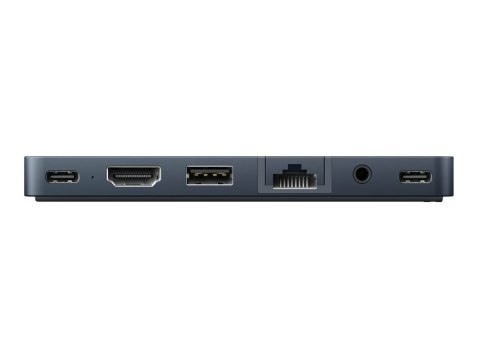 Koncentrator HyperDrive Dual USB-C 7-w-2 z uniwersalnym adapterem USB-C dla MacBook Air/Pro 2016-2020 | Porty Ethernet LAN (RJ-4