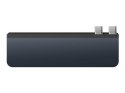 Koncentrator HyperDrive Dual USB-C 7-w-2 z uniwersalnym adapterem USB-C dla MacBook Air/Pro 2016-2020 | Porty Ethernet LAN (RJ-4