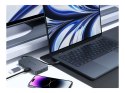 Koncentrator podróżny HyperDrive Dual HDMI 10-w-1 do M1 MacBook | Porty Ethernet LAN (RJ-45) 1 | Ilość portów HDMI 2
