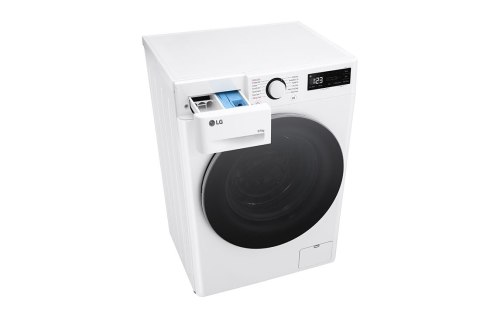 LG | F2DR509S1W | Pralko-suszarka | Klasa energetyczna A | Ładowanie frontowe | Pojemność prania 9 kg | 1200 obr./min | Głębokoś