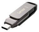 Lexar | Pendrive 2 w 1 | JumpDrive Dual Drive D400 | 64 GB | USB 3.1 | Szary