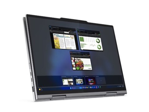 Lenovo ThinkPad X1 2-w-1 Gen 9 | Szary | 14 " | IPS | Ekran dotykowy | WUXGA | 1920 x 1200 pikseli | Antyodblaskowy | Intel Core