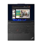 Lenovo | ThinkPad E16 Gen 2 | Czarny | 16 " | IPS | WUXGA | 1920 x 1200 pikseli | Anti-glare | Intel Core U7 | 155H | 16 GB | SO