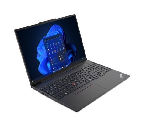 Lenovo | ThinkPad E16 Gen 2 | Czarny | 16 " | IPS | WUXGA | 1920 x 1200 pikseli | Antyodblaskowy | AMD Ryzen 5 | 7535HS | 16 GB