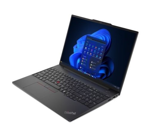 Lenovo | ThinkPad E16 Gen 2 | Czarny | 16 " | IPS | WUXGA | 1920 x 1200 pikseli | Antyodblaskowy | AMD Ryzen 5 | 7535HS | 16 GB