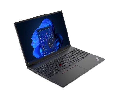 Lenovo | ThinkPad E16 Gen 2 | Czarny | 16 " | IPS | WUXGA | 1920 x 1200 pikseli | Antyodblaskowy | AMD Ryzen 5 | 7535HS | 16 GB