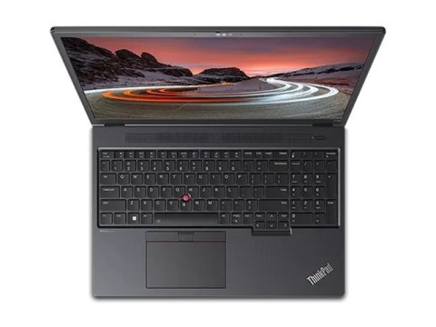 Lenovo | ThinkPad P16v (Gen 1) | Thunder Black | 16" | IPS | WUXGA | 1920 x 1200 | Matowa powłoka | AMD Ryzen 7 PRO | 7840HS | S
