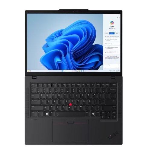 Lenovo ThinkPad T14 Gen 5 | Czarny | 14 " | IPS | WUXGA | 1920 x 1200 pikseli | Anti-glare | Intel Core U7 | 155U | 32 GB | SO-D