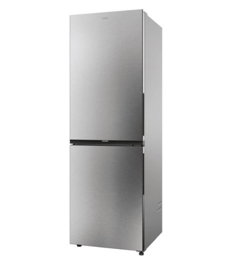 Lodówka Candy | CNCQ2T618EX | Klasa efektywności energetycznej E | Wolnostojąca | Kombi | Wysokość 185 cm | System No Frost | Po