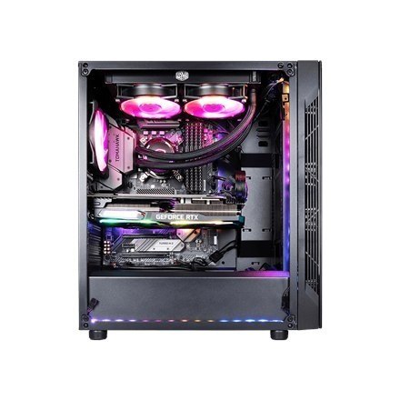 MSI MAG VAMPIRIC 010 Obudowa PC, Midi-Tower, USB 3.1, Czarny MSI | MAG VAMPIRIC 010 | Czarny | ATX | Zasilacz w zestawie Nie