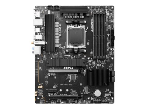 MSI | PRO B650-S WIFI | Processor family AMD | Processor socket AM5 | DDR5 | Supported hard disk drive interfaces SATA, M.2 | Nu