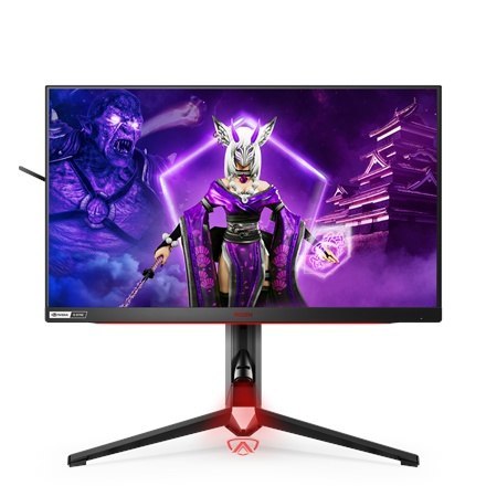 Monitor AOC Agon Pro AG254FG o przekątnej 24.5 cala to doskonały wybór dla wymagających graczy. IPS, FHD, 1 ms, 400 cd/m², czarn