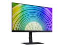 Monitor Samsung LS24A600UCUXEN | 24 cala | IPS | 2560 x 1440 pikseli | 16:9 | Czas reakcji 5 ms | Jasność 300 cd/m² | Kolor czar