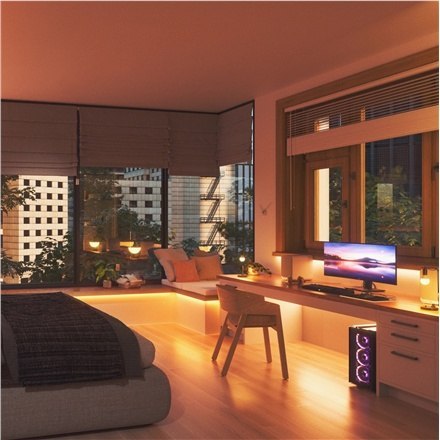 Nanoleaf Essentials Light Strips Starter Kit 5 Meters Matter 2000Lm RGBCW 2700-6500K Nanoleaf | Nanoleaf Essentials Light Strips