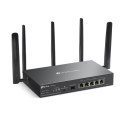 Omada 4G+ Cat6 AX3000 Gigabit VPN Router | ER706W-4G | 802.1q | 10/100/1000 Mbit/s | Mesh Support Yes | MU-MiMO Yes | Antenna ty