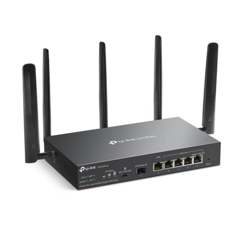 Omada 4G+ Cat6 AX3000 Gigabit VPN Router | ER706W-4G | 802.1q | 10/100/1000 Mbit/s | Mesh Support Yes | MU-MiMO Yes | Antenna ty
