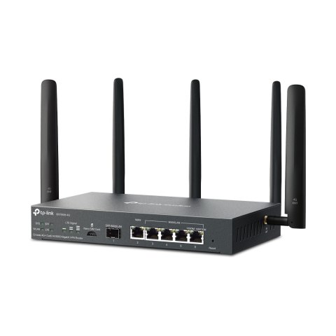 Omada 4G+ Cat6 AX3000 Gigabit VPN Router | ER706W-4G | 802.1q | 10/100/1000 Mbit/s | Mesh Support Yes | MU-MiMO Yes | Antenna ty