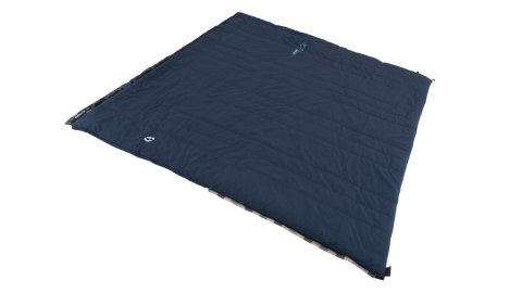 Outwell Camper Lux Sleeping Bag, Left Zipper, Blue