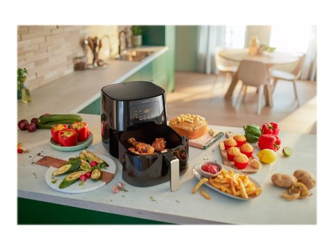 Philips | Airfryer XL | HD9270/70 | Moc 2000 W | Pojemność 6,2 L | Technologia Rapid Air | Czarny
