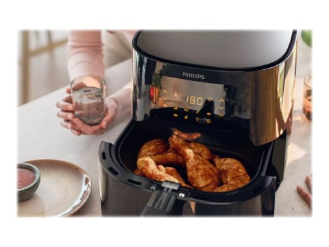 Philips | Airfryer XL | HD9270/70 | Moc 2000 W | Pojemność 6,2 L | Technologia Rapid Air | Czarny
