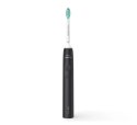 Philips | Sonicare Szczoteczka Elektryczna HX3675/15 do mycia zębów, Czarna/Różowa - 2 szczoteczki, technologia soniczna, ładowa