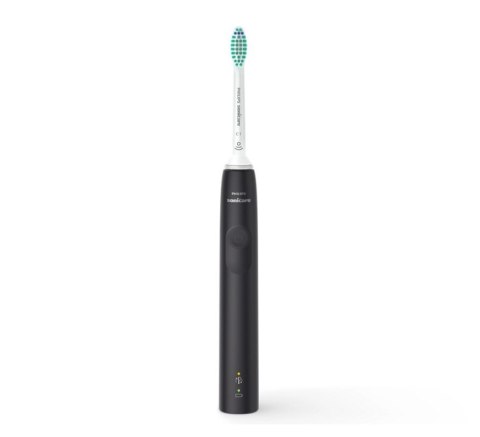 Philips | Sonicare Szczoteczka Elektryczna HX3675/15 do mycia zębów, Czarna/Różowa - 2 szczoteczki, technologia soniczna, ładowa