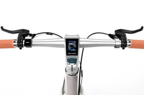 Sharp Hybrid E-Bike | 250 W | 21 " | 24 miesiące | Srebrny