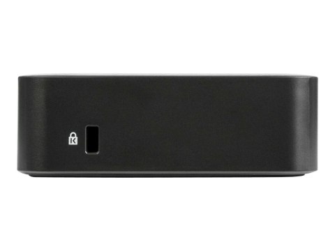 Stacja dokująca Targus z portem USB-C Triple-HD oraz z zasilaniem 85 W, porty Ethernet LAN (RJ-45) 1, DisplayPorty 2, złącza HDM