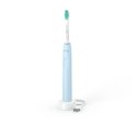 Szczoteczka elektryczna Philips Sonicare HX3651/12 w kolorze jasnoniebieskim - Ładowana, przeznaczona dla dorosłych. W zestawie