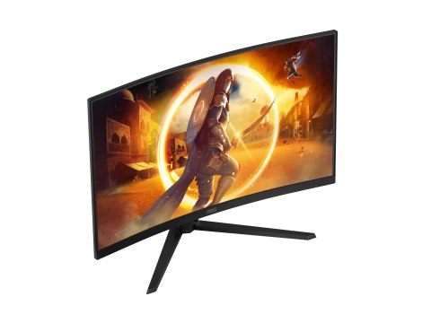 AOC CQ32G4VE | 31.5 " | VA | QHD | 16:9 | 180 Hz | 1 ms | 2560 x 1440 pixels | 300 cd/m² | HDMI ports quantity 2
