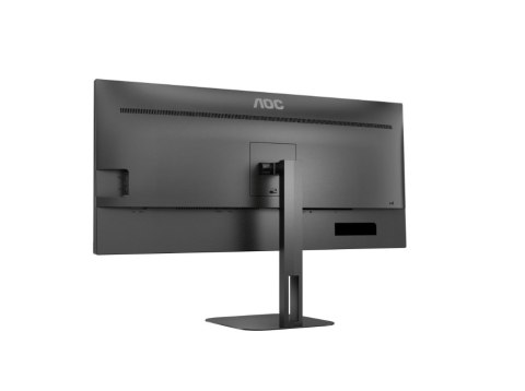 AOC | Monitor | U34V5C/BK | 34 " | VA | 21:9 | 100 Hz | 4 ms | 3440 x 1440 pikseli | Porty HDMI w ilości 1 | Czarny