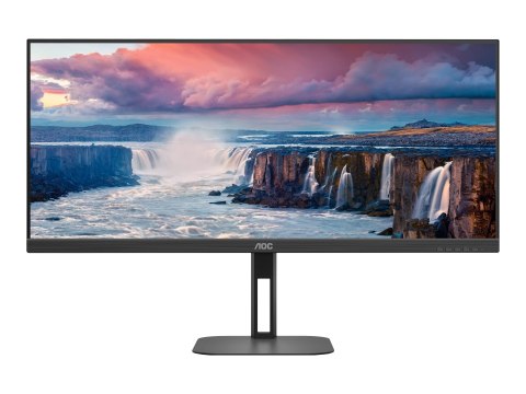 AOC | Monitor | U34V5C/BK | 34 " | VA | 21:9 | 100 Hz | 4 ms | 3440 x 1440 pikseli | Porty HDMI w ilości 1 | Czarny