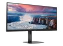 AOC | Monitor | U34V5C/BK | 34 " | VA | 21:9 | 100 Hz | 4 ms | 3440 x 1440 pikseli | Porty HDMI w ilości 1 | Czarny