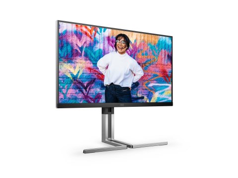 AOC Q27U3CV | 27 " | IPS | 16:9 | 75 Hz | 4 ms | 2560 x 1440 pixels | 420 cd/m² | HDMI ports quantity 1